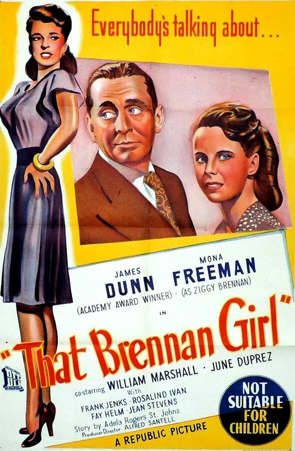 Постер фильма That Brennan Girl