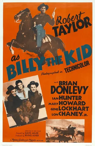 Постер Билли Кид (1941)