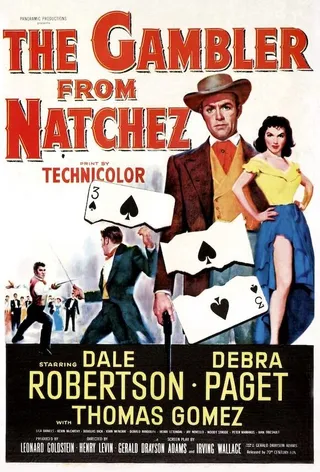 Постер Игрок из Натчеза (1954)