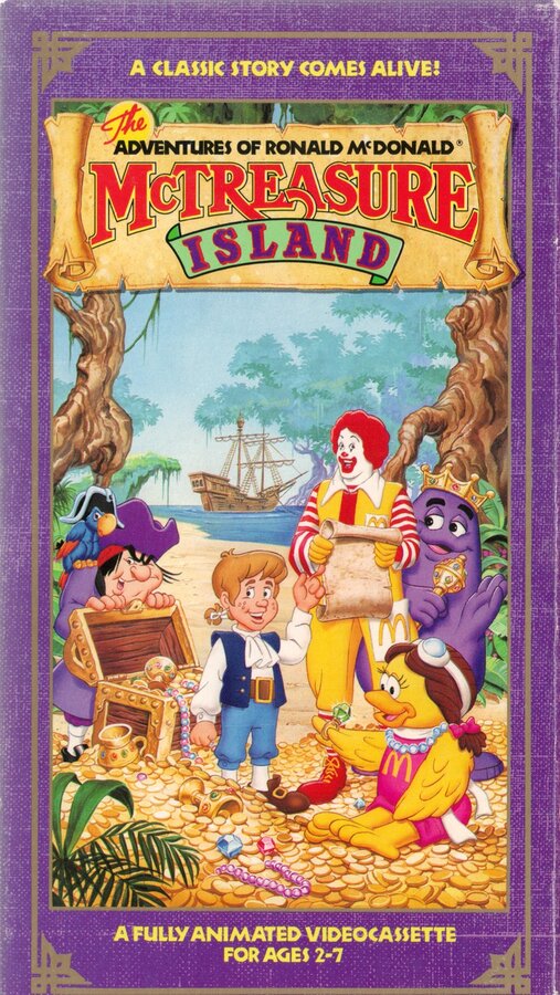 Постер фильма The Adventures of Ronald McDonald: McTreasure Island