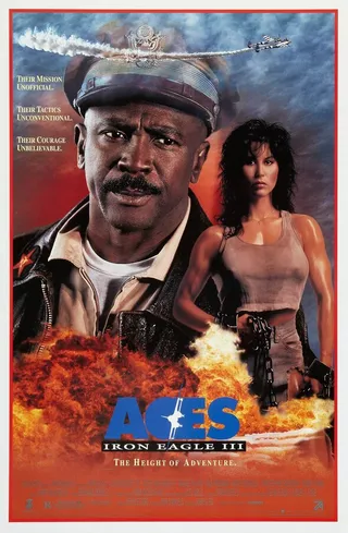Постер Железный орёл 3: Асы (1992)