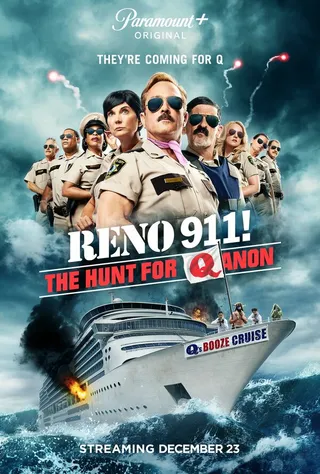 Постер Reno 911!: The Hunt for QAnon (2021)