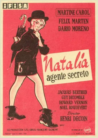 Постер Натали, секретный агент (1959)