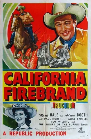 Постер California Firebrand (1948)