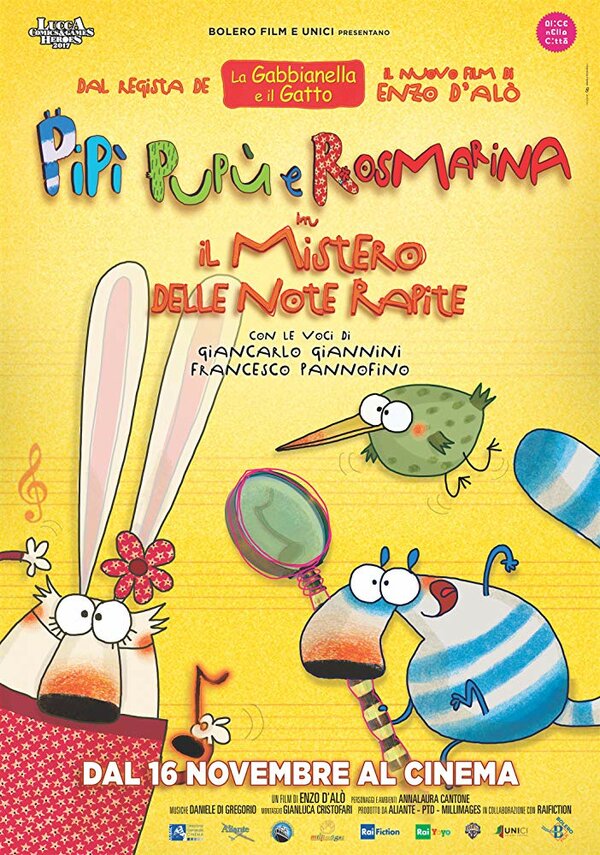 Постер фильма Pipi, Pupu & Rosemary: the Mystery of the Stolen Notes
