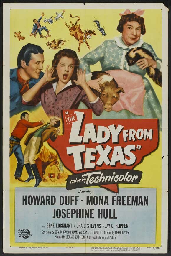 Постер фильма The Lady from Texas