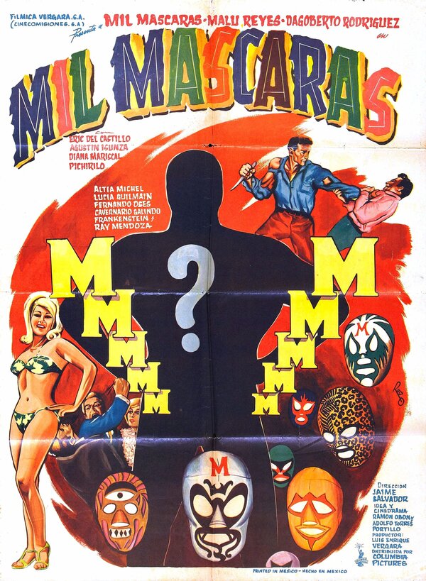 Постер фильма Mil máscaras