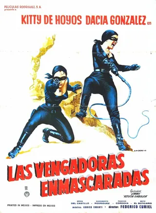 Постер Мстительницы в масках (1963)