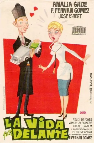 Постер La vida por delante (1958)