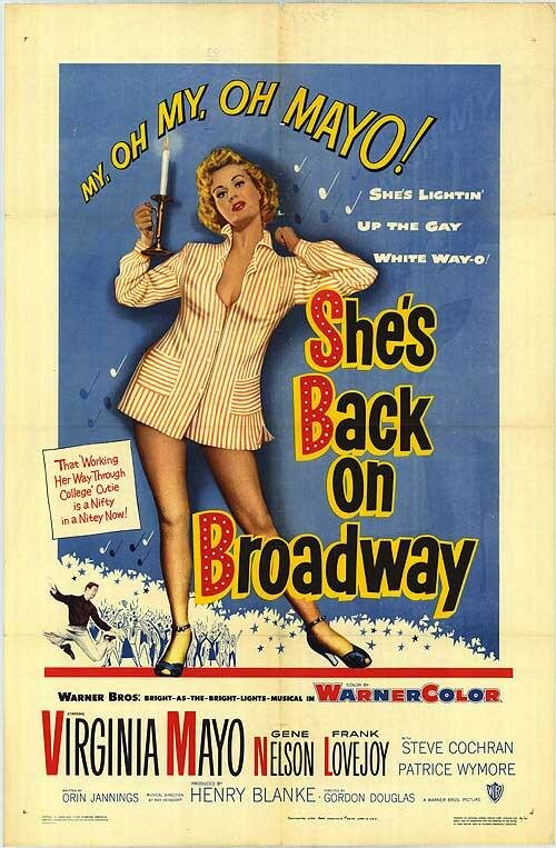 Постер фильма She's Back on Broadway