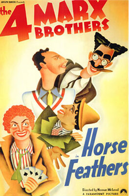 Постер Лошадиные перья (1932)