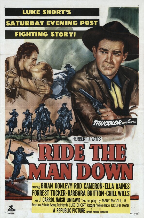 Постер фильма Ride the Man Down