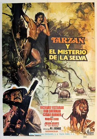 Постер Тарзан и тайна сельвы (1973)