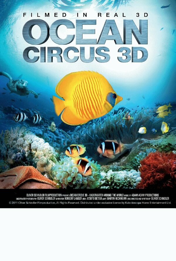Постер фильма Ocean Circus 3D: Underwater Around the World
