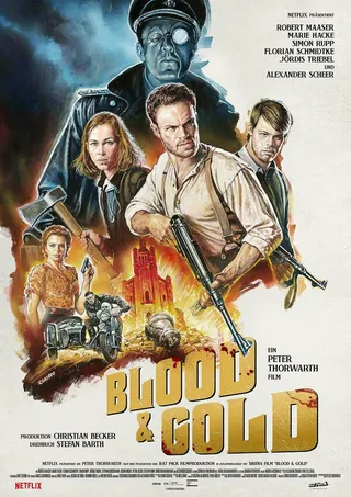 Постер Кровь и золото (2023)