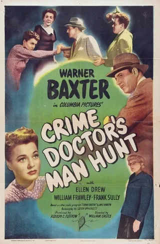 Постер Crime Doctor's Man Hunt (1946)