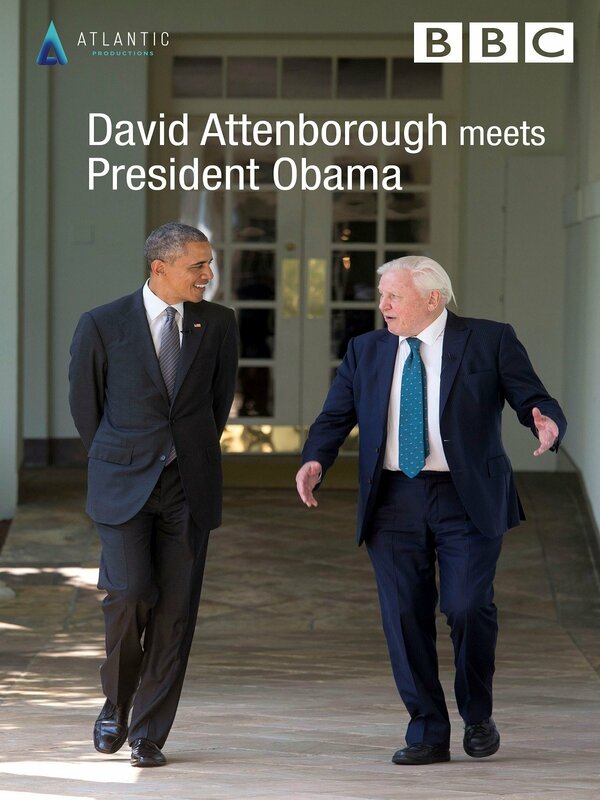 Постер фильма David Attenborough Meets President Obama