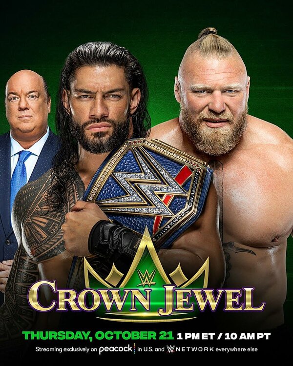 Постер фильма WWE Crown Jewel