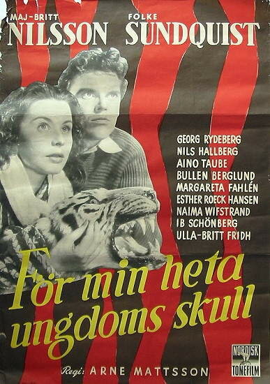 Постер фильма För min heta ungdoms skull