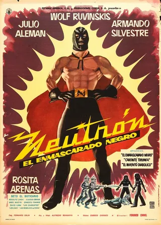 Постер Neutrón, el enmascarado negro (1960)