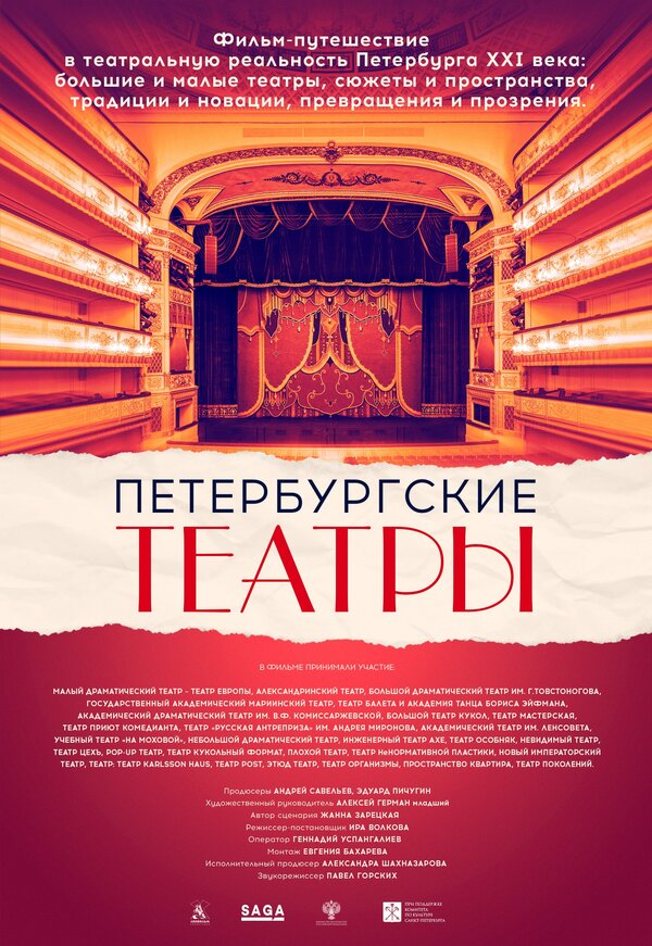 Постер фильма Петербургские театры