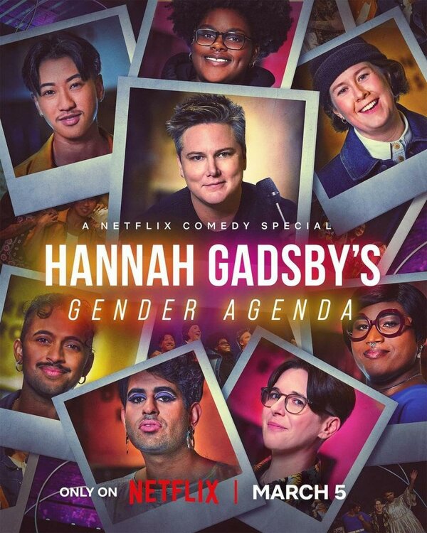 Постер фильма Hannah Gadsby's Gender Agenda