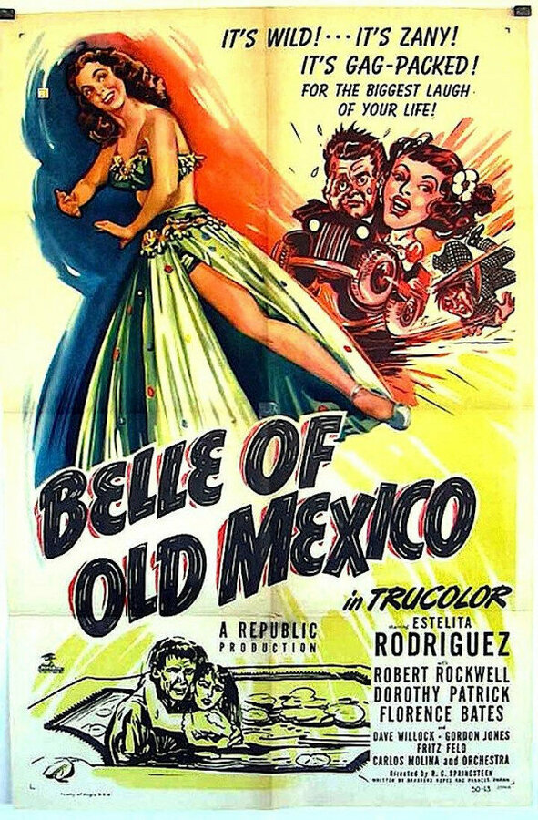 Постер фильма Belle of Old Mexico
