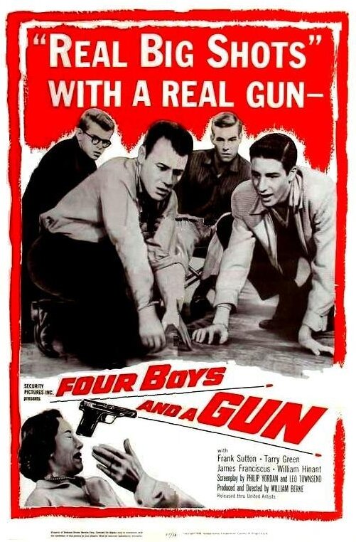 Постер фильма Four Boys and a Gun
