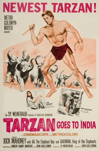 Постер Тарзан едет в Индию (1962)