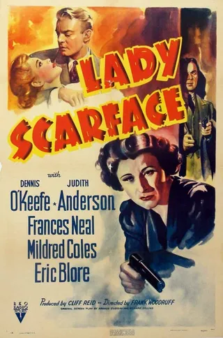 Постер Леди со шрамом на лице (1941)