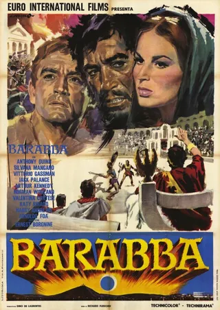 Постер Разбойник Варавва (1961)