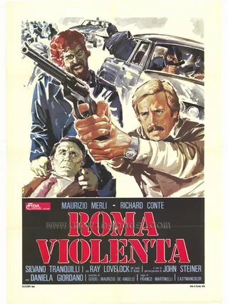 Постер Жестокий Рим (1975)