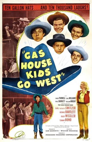 Постер Gas House Kids Go West (1947)