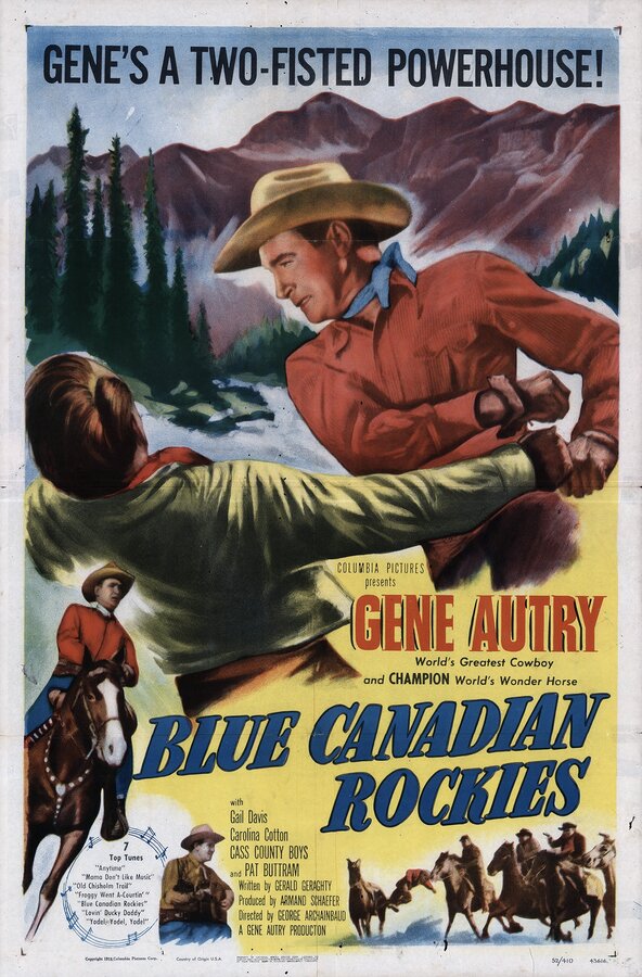 Постер фильма Blue Canadian Rockies