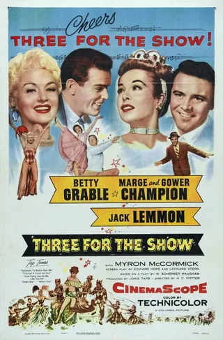 Постер Пьеса для троих (1955)