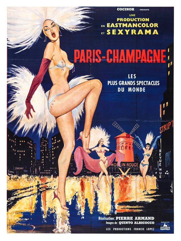 Постер фильма Paris champagne