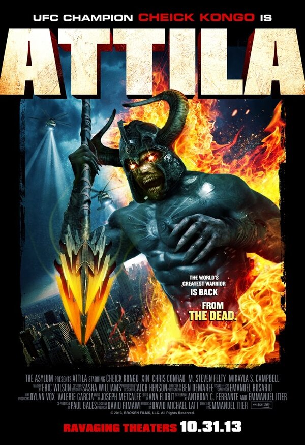 Постер фильма Аттила