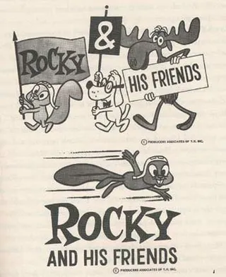 Постер Шоу Рокки и Буллвинкля (1959)