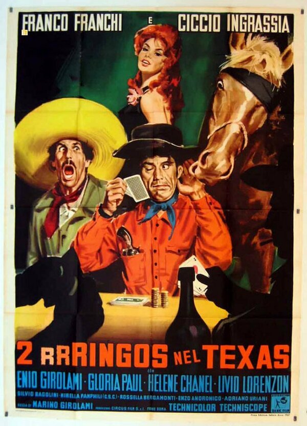 Постер фильма Due rrringos nel Texas
