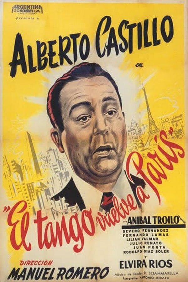 Постер фильма El tango vuelve a París