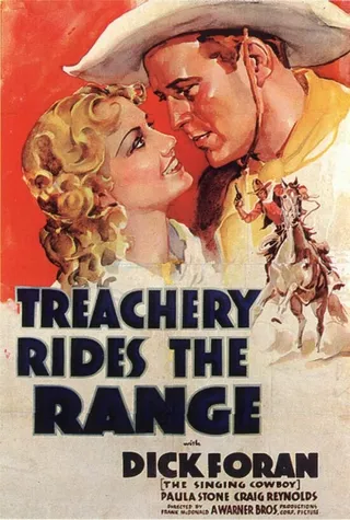 Постер Treachery Rides the Range (1936)