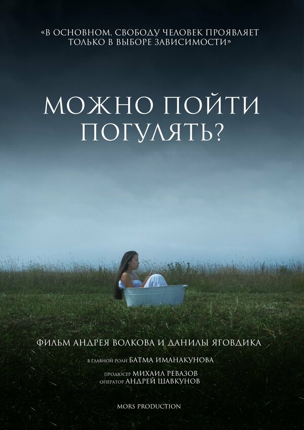 Постер фильма Можно пойти погулять?