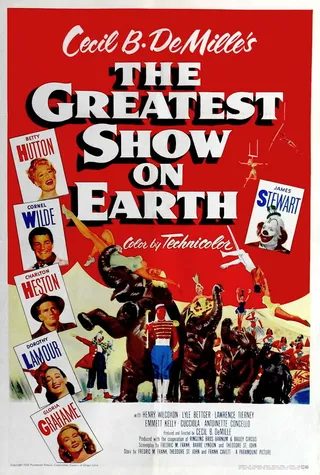 Постер Величайшее шоу мира (1952)