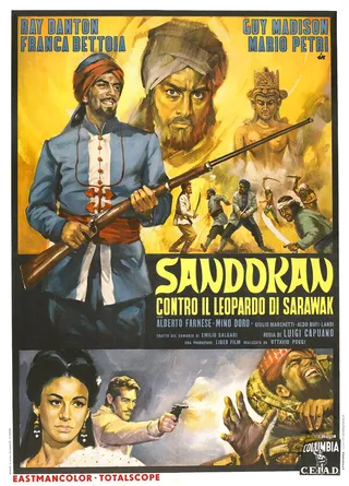 Постер Сандокан против Леопарда из Саравака (1964)