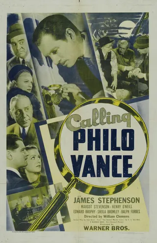 Постер Вызвать Фило Ванса (1940)