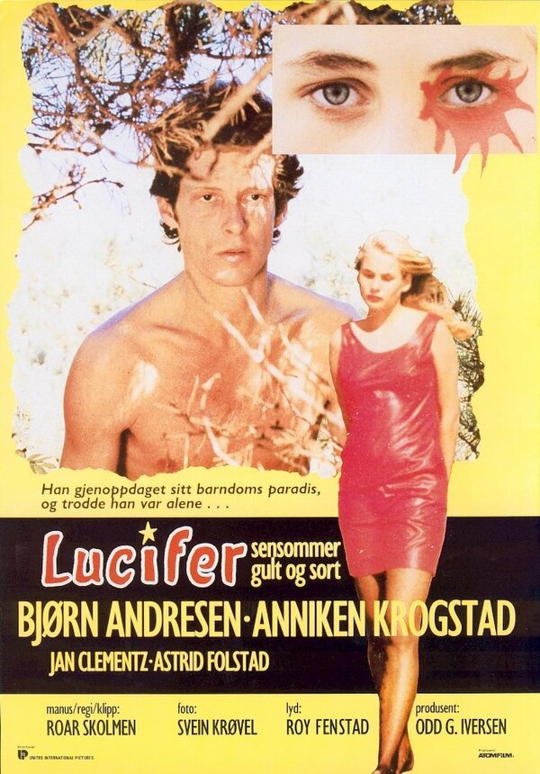 Постер фильма Lucifer Sensommer - gult og sort