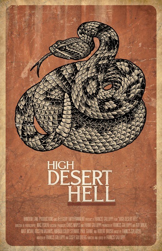 Постер фильма High Desert Hell