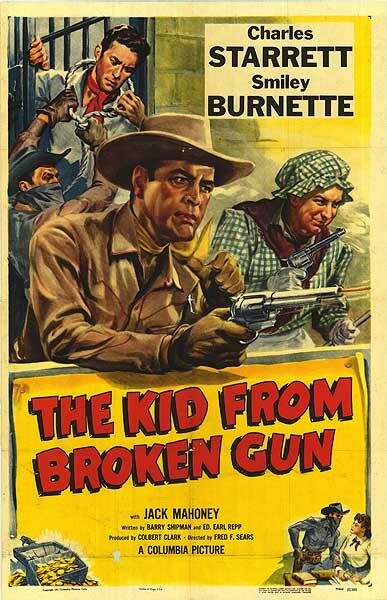 Постер фильма The Kid from Broken Gun