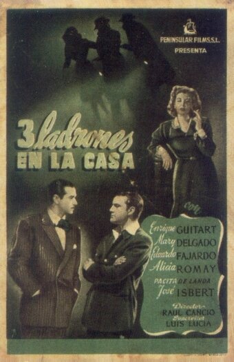 Постер фильма Tres ladrones en la casa
