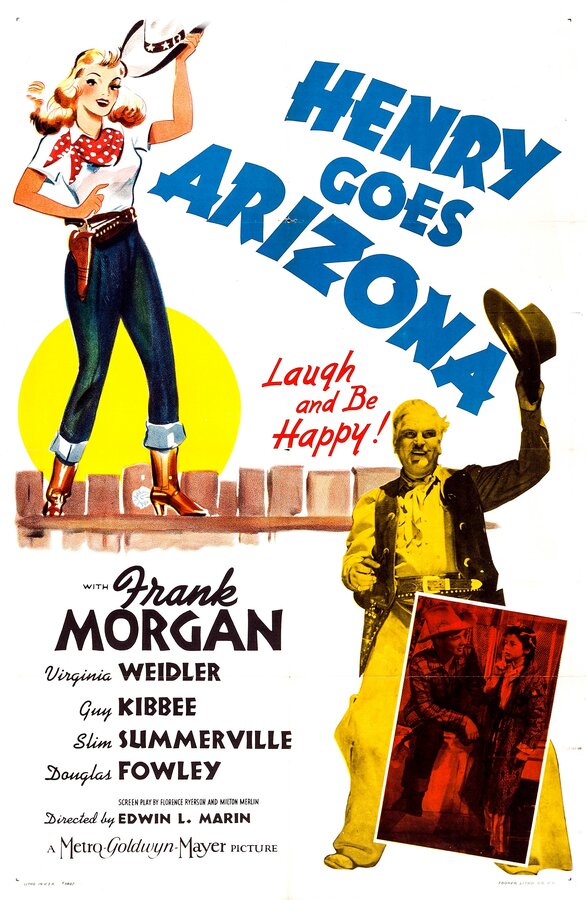 Постер фильма Henry Goes Arizona
